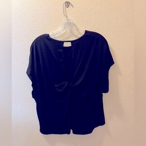 Fighting Eel NWT Top Akemi in Black Rib XS